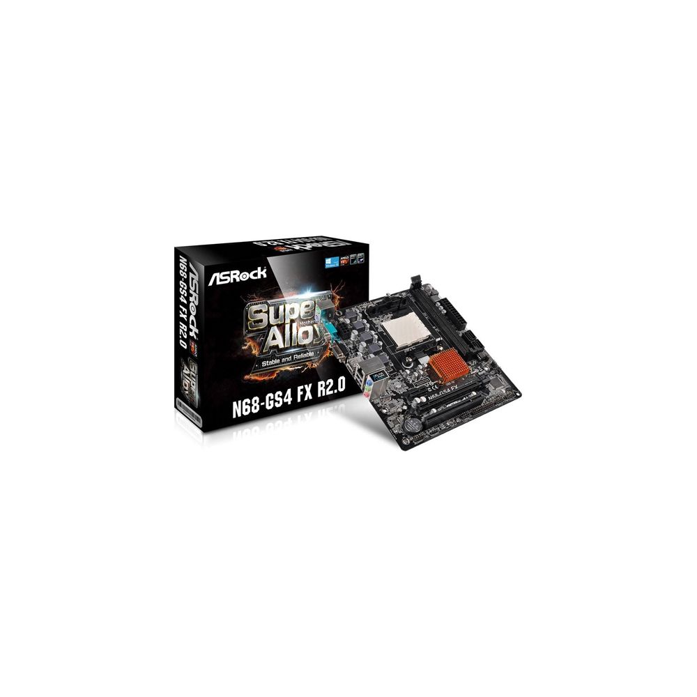 Placa-Mãe N68-GS4 FX R2.0 - AsRock - COMPONENTES E PEÇAS